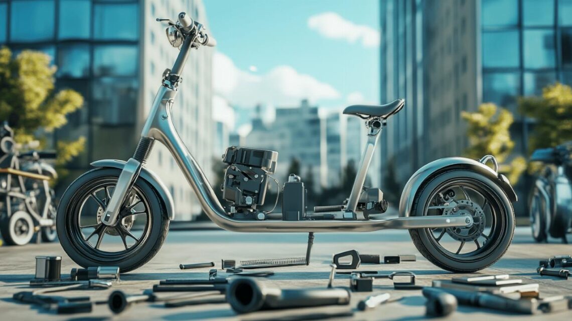 Réparer le jeu de direction de votre trottinette électrique : diagnostic, résolution et seconde vie pour les pièces usagées