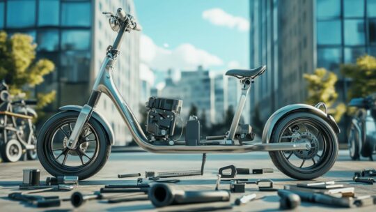 Réparer le jeu de direction de votre trottinette électrique : diagnostic, résolution et seconde vie pour les pièces usagées